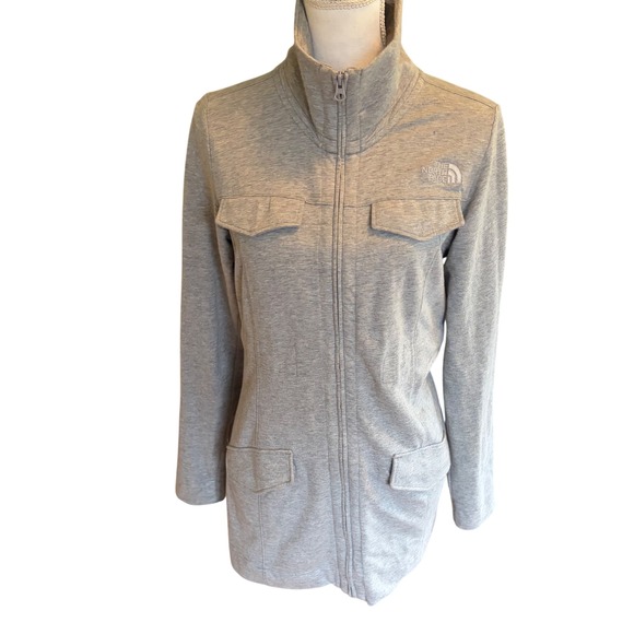 The North Face Jackets & Blazers - The North Face Women's Gray Utility Field Jacket Coat Small Cotton Lightweight